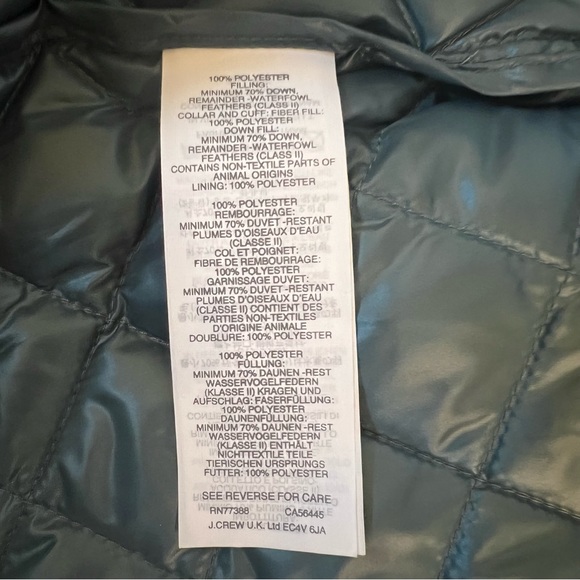 J.Crew Quilted Field Jacket - Picture 5 of 5